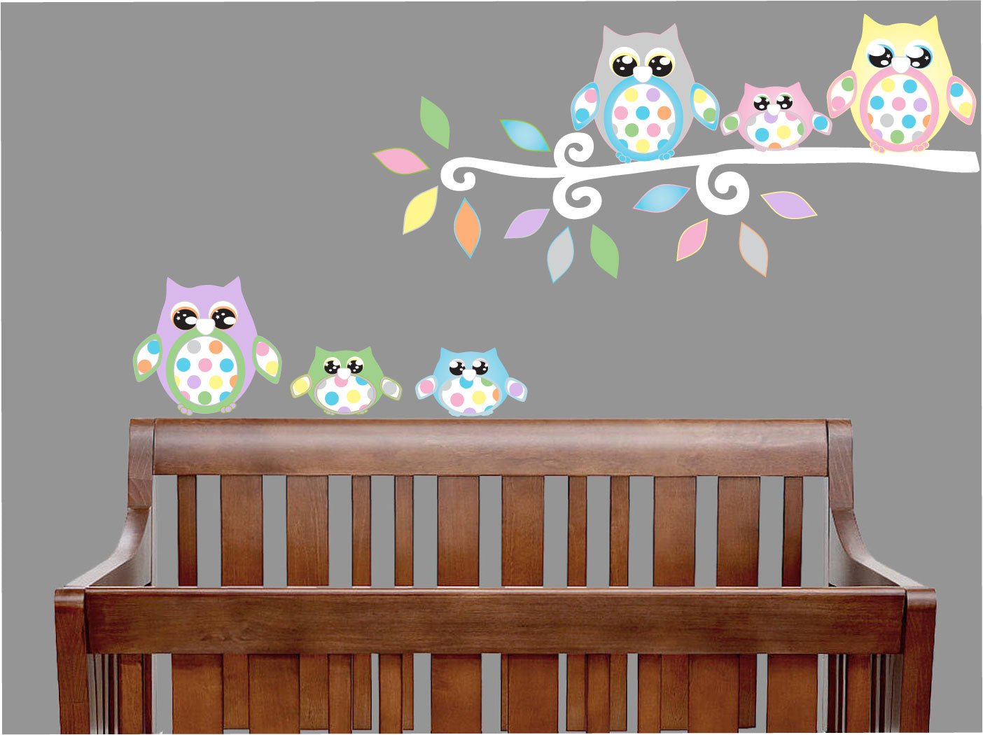 Owl Children's Nursery Decor For Girls - prestochangodecor