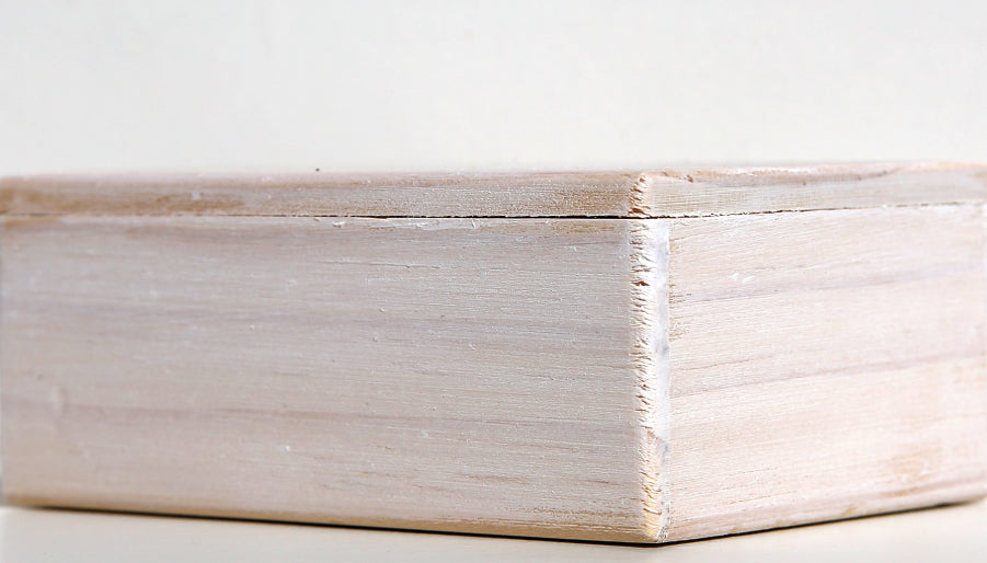 Rustic Natural Wood Keepsake Boxes for Collectables and Milestone Treasures