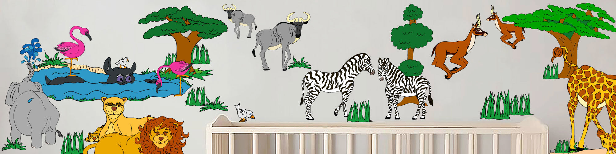 Large Mural Wall Decals