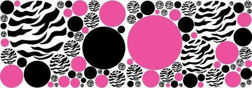 Zebra Print Wall Decals