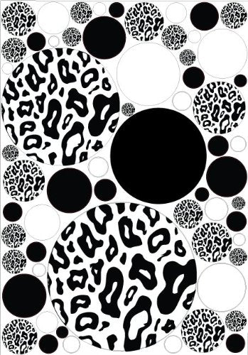 Leopard and Cheetah Print Wall Decal