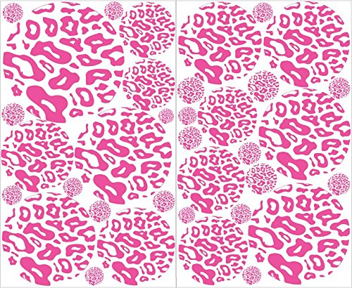 Leopard Print Dot Wall Decals
