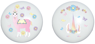 Rainbow Llamacorn Drawer Pulls - prestochangodecor