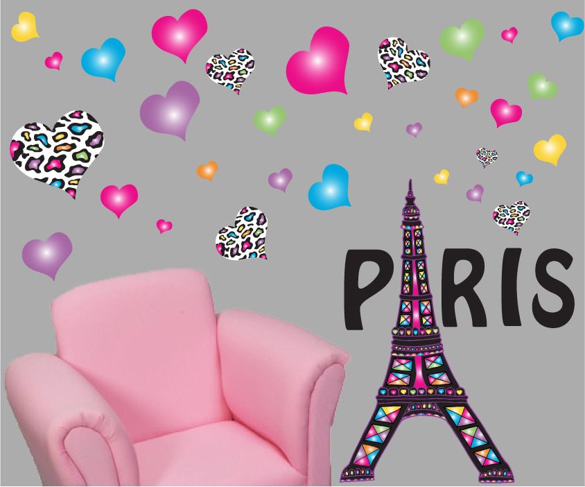 Paris Wall Decals and Room Décor Idea's - prestochangodecor