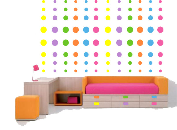 Polka Dot Wall Decals