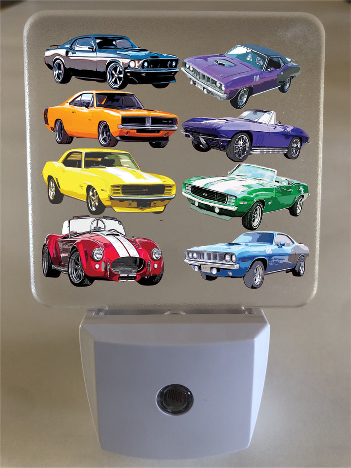 American Muscle Car LED Night Light Lamp