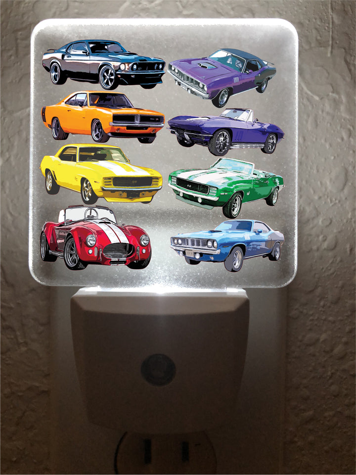American Muscle Car LED Night Light Lamp