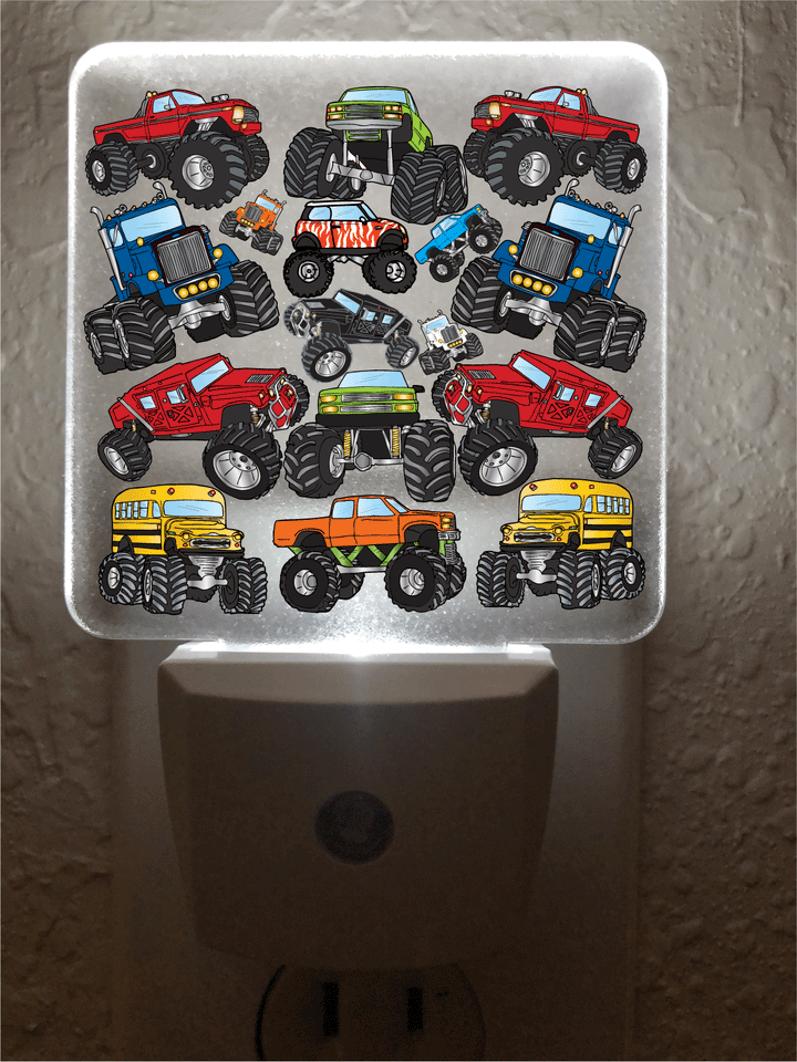 Monster Truck Night Light Lamp