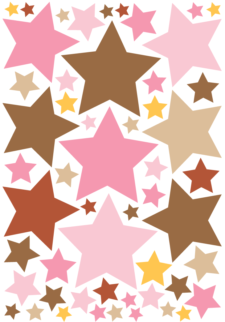 Boho Star Wall Decals