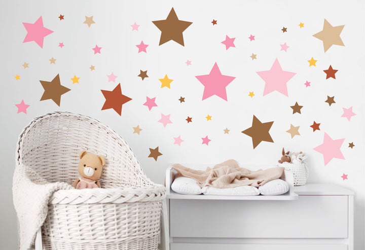 Boho Star Wall Decals