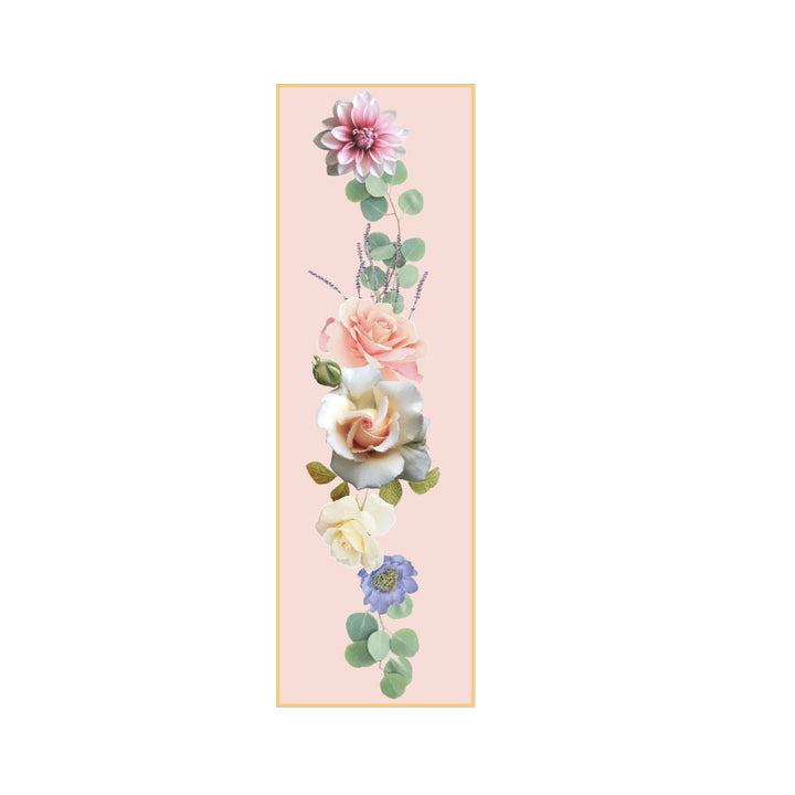 10 in Floral Pink Letter Decals From A to Z Upper and Lower Case