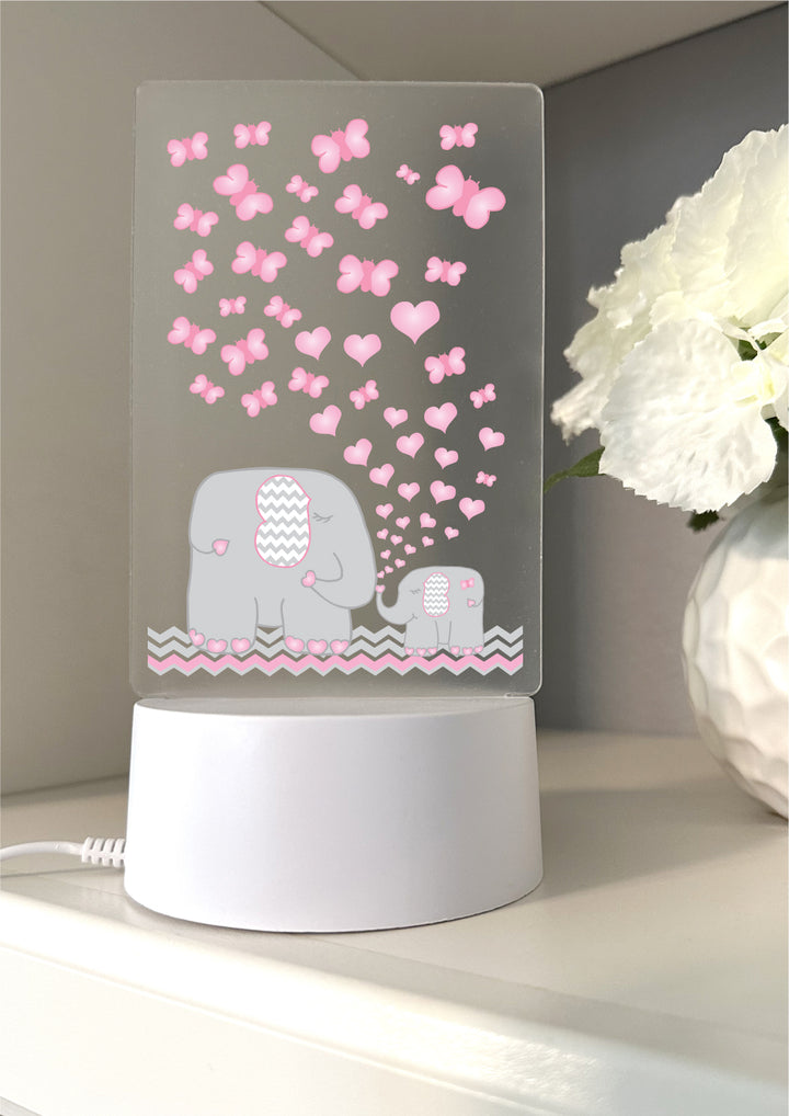 Elephants Night Light Lamp