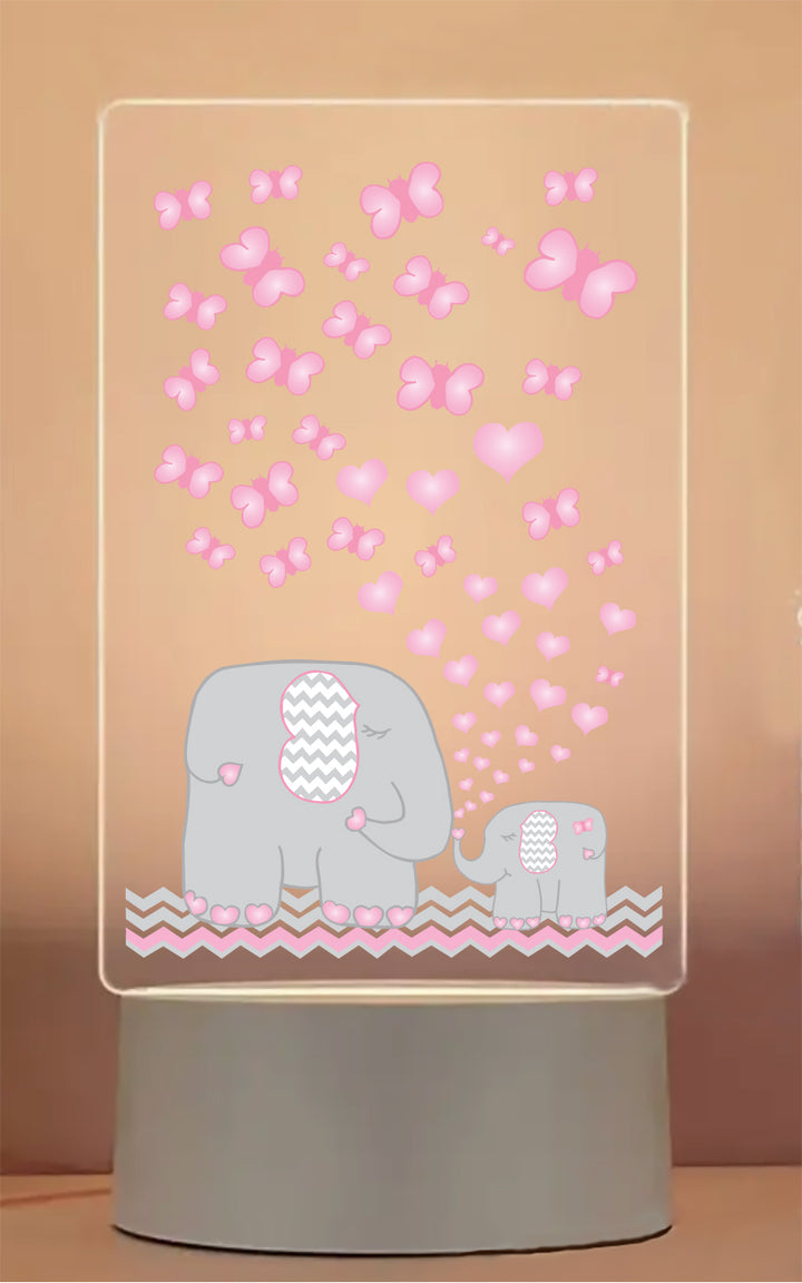 Elephants Night Light Lamp