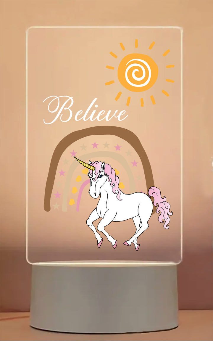 Unicorn USB Powered LED Night Light Lamp