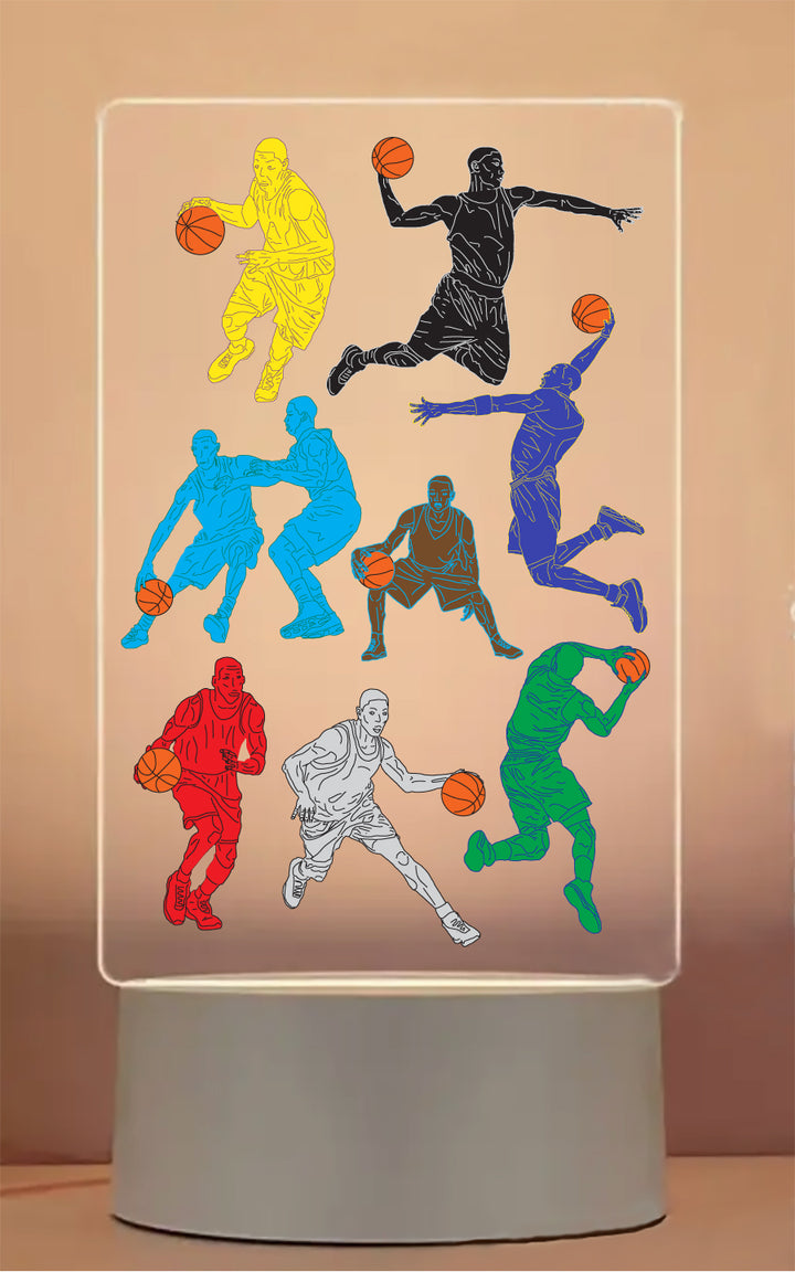 Basketball USB Powered LED Night Light Lamp