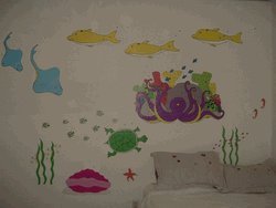 Giant Under Sea Mural Wall Decals