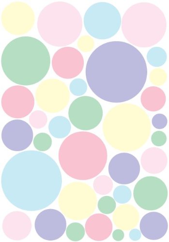 Pastel Dots Wall Decals Stickers