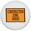 Single Construction Zone Ahead Street Sign Drawer Knob Ceramic Cabinet Handle Pulls Children's Nursery Decor