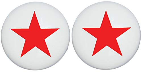 Nautical Star Red Drawer Pulls
