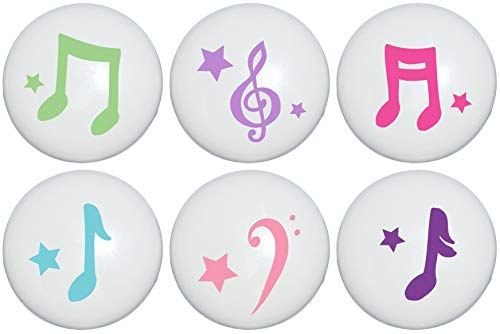 Music Note Ceramic Drawer Knob