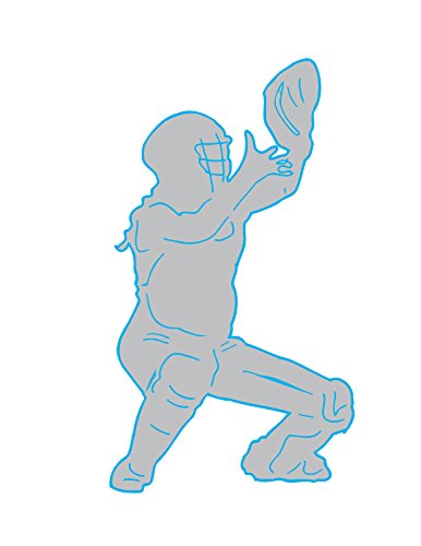 Softball Catcher Wall Decals