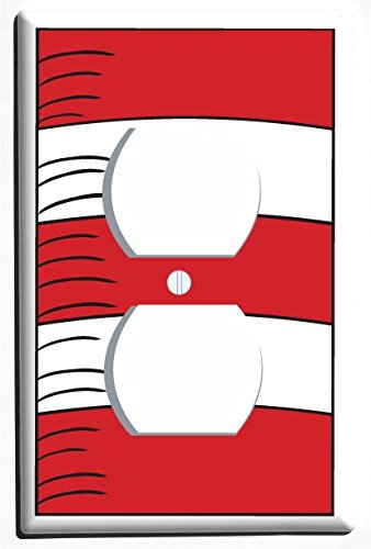 Striped Light Switch Cover Plate Outlet Covers