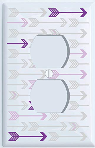 Arrow Print Pattern Light Switch Cover Plate Outlet