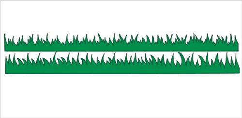 Grass Border Wall Decals / Stickers