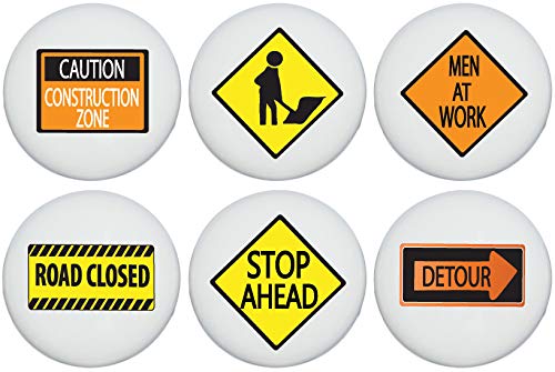 Construction Street Sign Drawer Pulls
