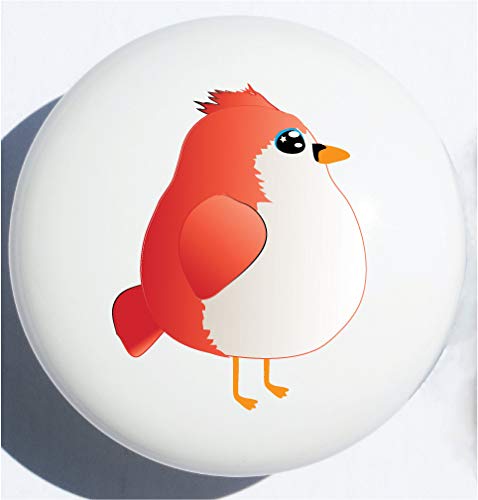 Single Woodland Forest Animal Ceramic Drawer Knobs Pulls Children's Nursery Decor