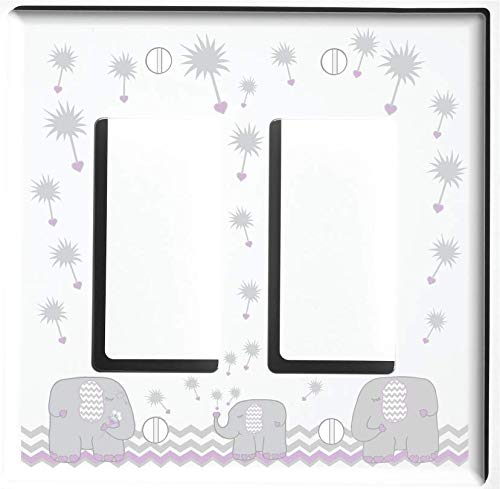 Dandelion Elephant Light Switch Cover Plates and Outlet Covers