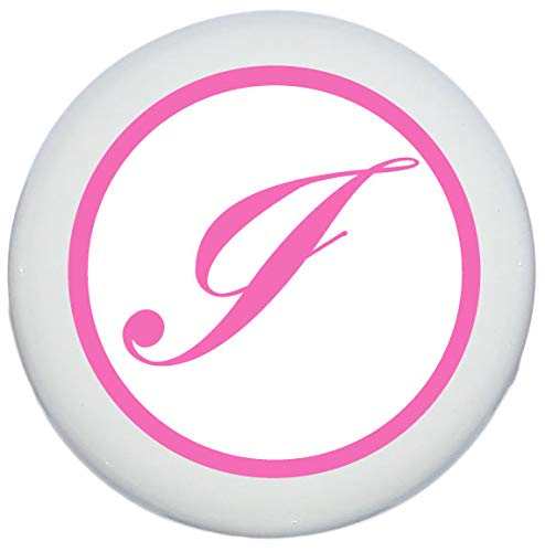 Presto Chango Pink Monogram Letter Drawer Knob Pulls