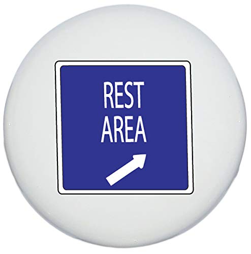 Rest Area Street Sign Drawer Knob Pulls