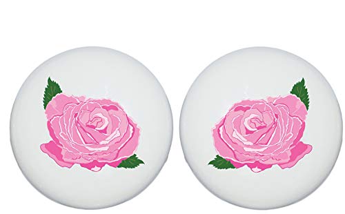 Pink Rose Drawer Pulls