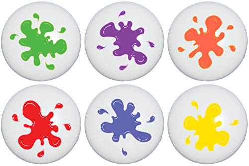 Paint Splat Drawer Pull Knobs