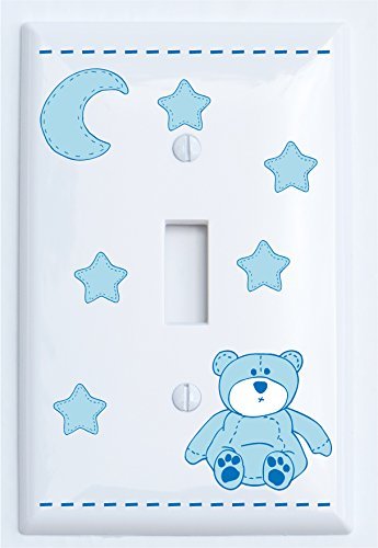 Teddy Bear Light Switch Cover Plate and Outlet Covers
