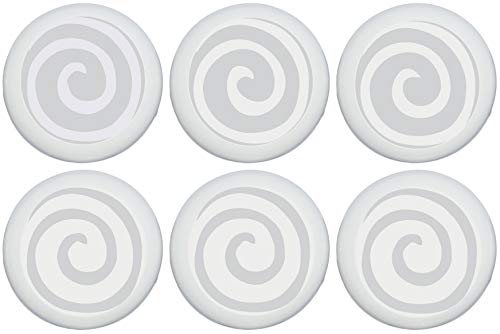 Swirly Spiral Polka Dot Drawer Pulls