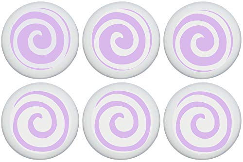 Swirly Spiral Polka Dot Drawer Pulls