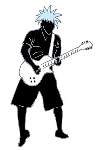 Rock Star Guitar Player Wall Decals