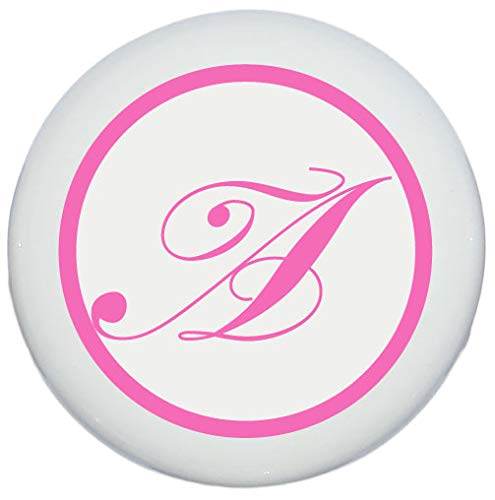 Presto Chango Pink Monogram Letter Drawer Knob Pulls