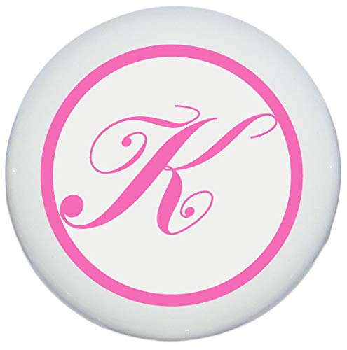 Presto Chango Pink Monogram Letter Drawer Knob Pulls