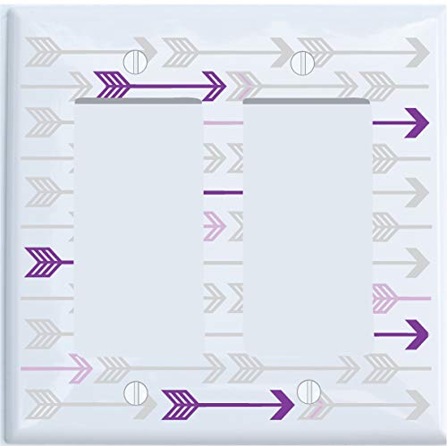 Arrow Print Pattern Light Switch Cover Plate Outlet