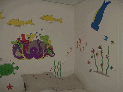 Giant Under Sea Mural Wall Decals