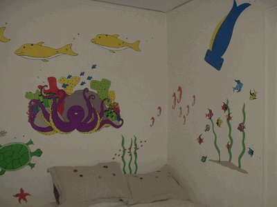Giant Under Sea Wall Decals Stickers / Underwater Mural Wall Decals / Stickers