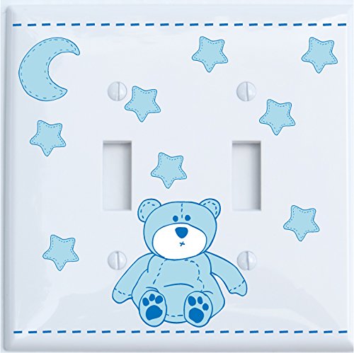 Teddy Bear Light Switch Cover Plate and Outlet Covers