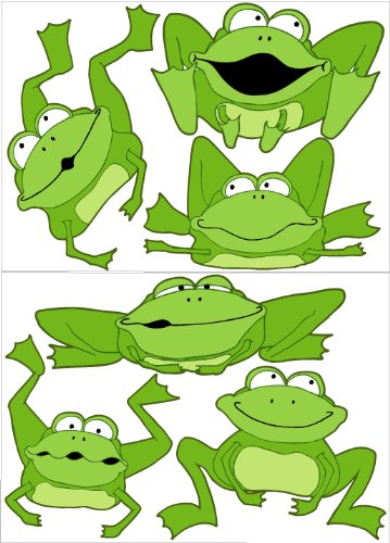 Frog Wall Stickers Decals
