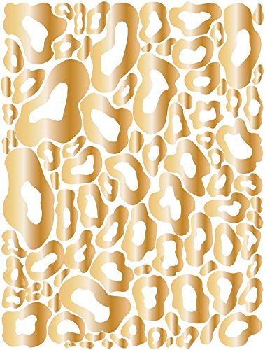 Leopard Print Wall Decals / Solid color Cut Out Wall Decor