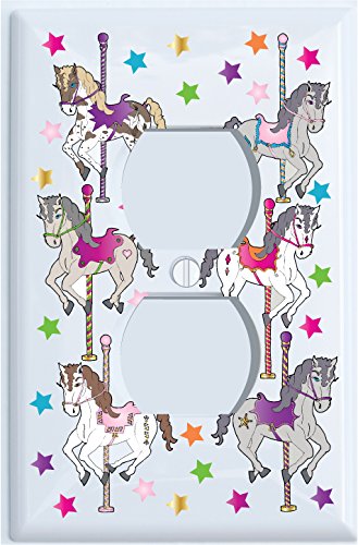 Carousel Horse Light Switch Cover Plates