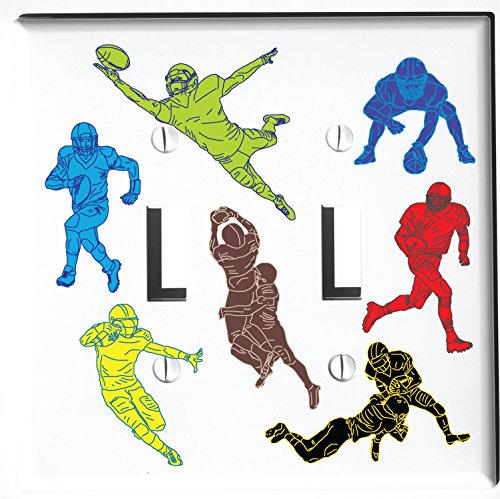 Football Light Switch Cover Stickers and Outlet Covers