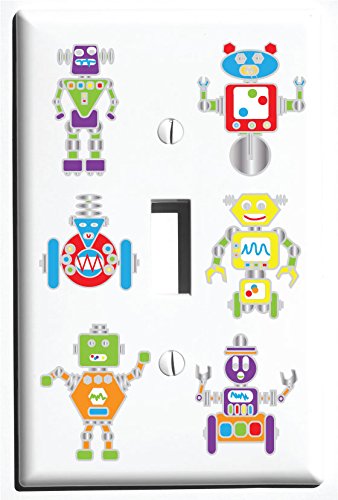 Robot Light Switch Cover Plate and Outlet Covers